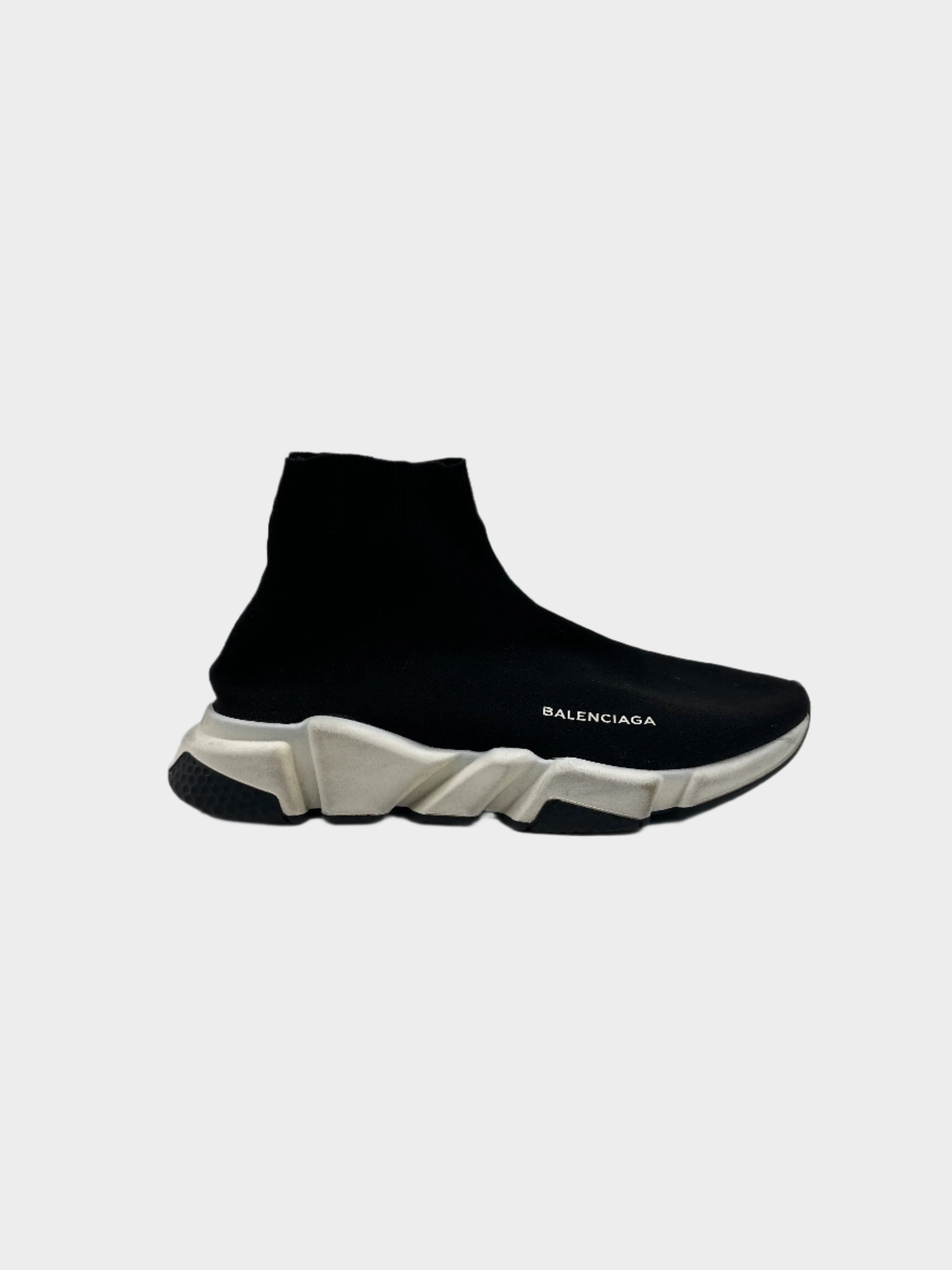 Balenciaga Speed Trainer, sneakers calzino nere, suola chunky, Qlhype Balenciaga, scarpe knit