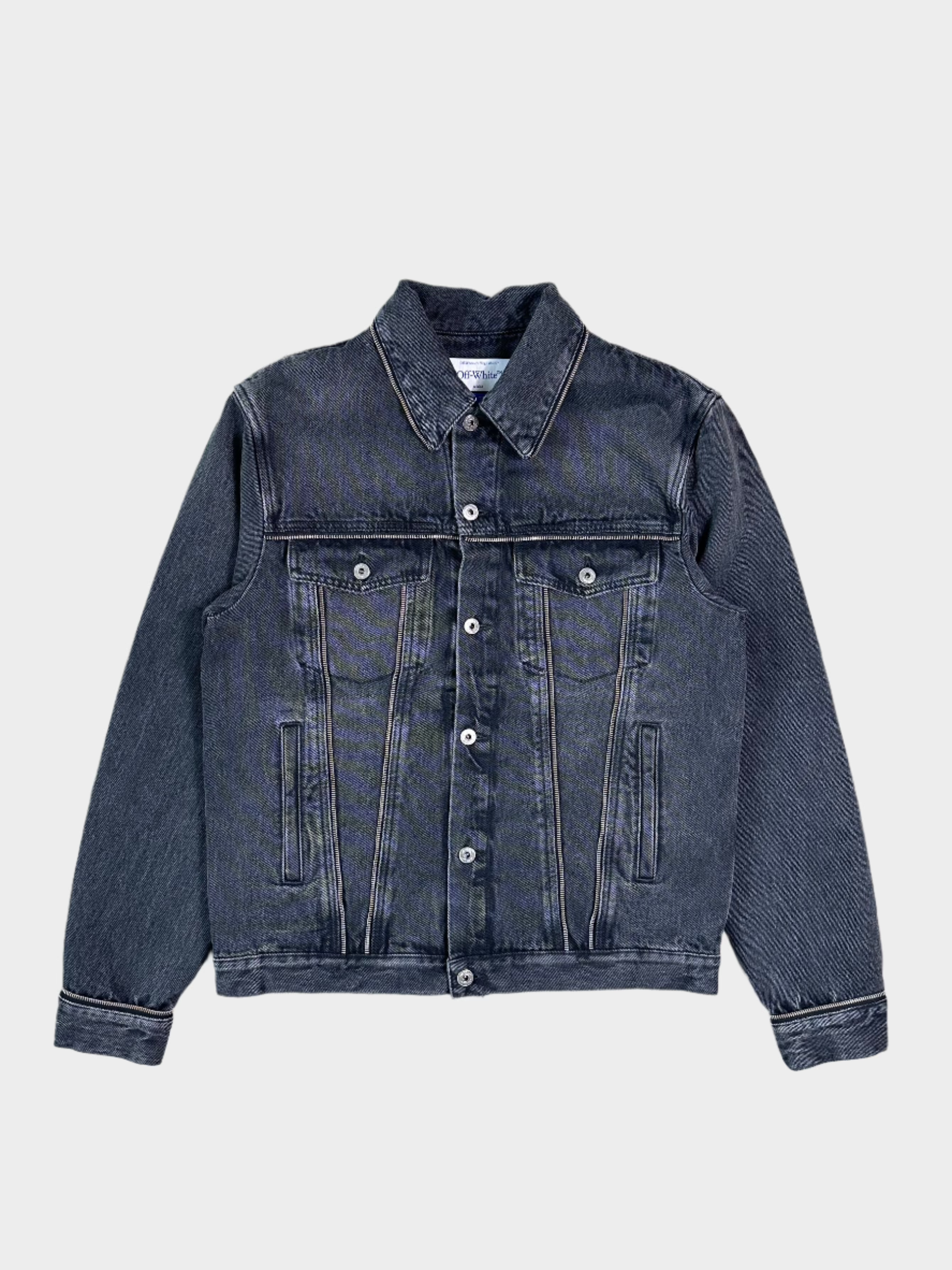 Zipped Denim Jacket