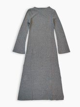 Abito Grigio Melange Con Spacco Laterale - Grigio | dBlank