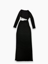 Vestito Bling Long Nero - Nero | Qlhype