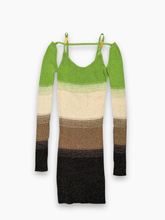 Long Sleeves Shimmer Dress - Multicolor | Qlhype