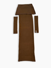 Ribbed Teddy Dress With Sleeves -  | dBlank