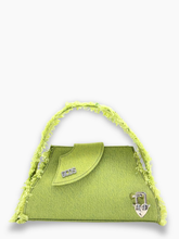 Borsa Verde In Denim Comma -  | dBlank