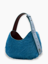 Borsa In Cavallino Blu Comma -  | dBlank
