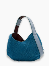 Borsa In Cavallino Blu Comma -  | dBlank