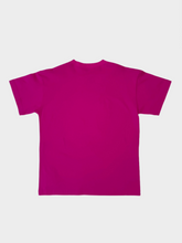 Oversized Fuchsia T-Shirt With Printed Logo -  | dBlank