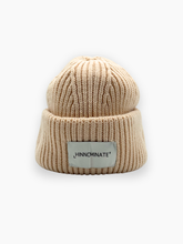 Berretta Nocciola In Maglia - Beige | dBlank