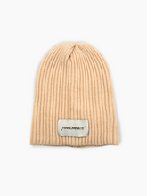 Berretto Nocciola A Coste In Maglia - Beige | dBlank