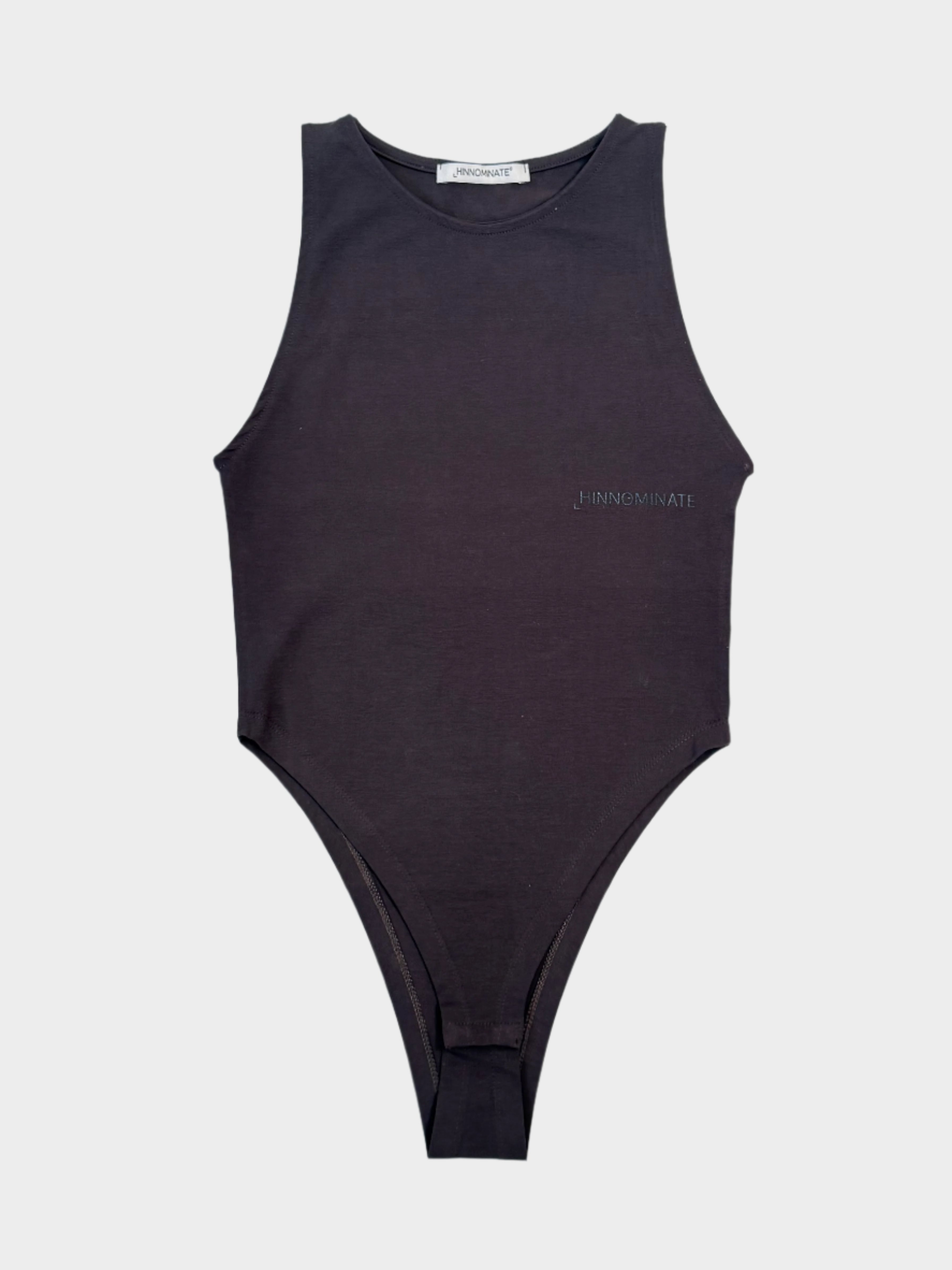 body moro donna, body smanicato bielastico, body logo Hinnominate, body cotone elasticizzato, body minimal elegante