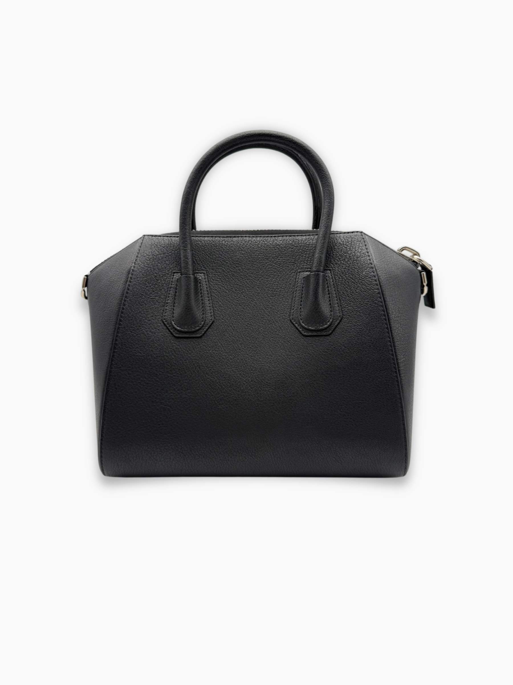 Borsa Givenchy Antigona Small nera in pelle vista posteriore
