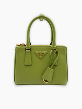Borsa Mini Sac Galleria In Pelle Saffiano Verde - Verde | dBlank
