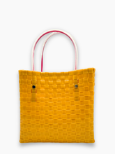 Borsa Basket Gialla Con Grafica Pinguino - Giallo | Qlhype