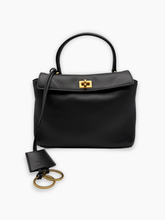 Borsa Rodeo In Pelle Nera Con Dettagli Argento - Nero | dBlank