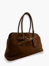 Borsa In Suede Marrone Miu Miu - Marrone | dBlank