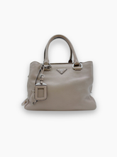 Borsa Vitello Phenix Open Convertible Tote - Beige | dBlank