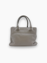 Borsa Vitello Phenix Open Convertible Tote - Beige | dBlank