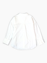 Camicia Over Bianca In Cotone -  | dBlank