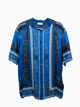 Camicia Blu Paisley Skyline - Blu | Qlhype