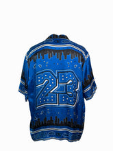 Camicia Blu Paisley Skyline - Blu | Qlhype