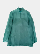 Camicia In Seta Verde Petrolio -  | dBlank