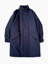 Navy Zip-Up Coat -  | dBlank