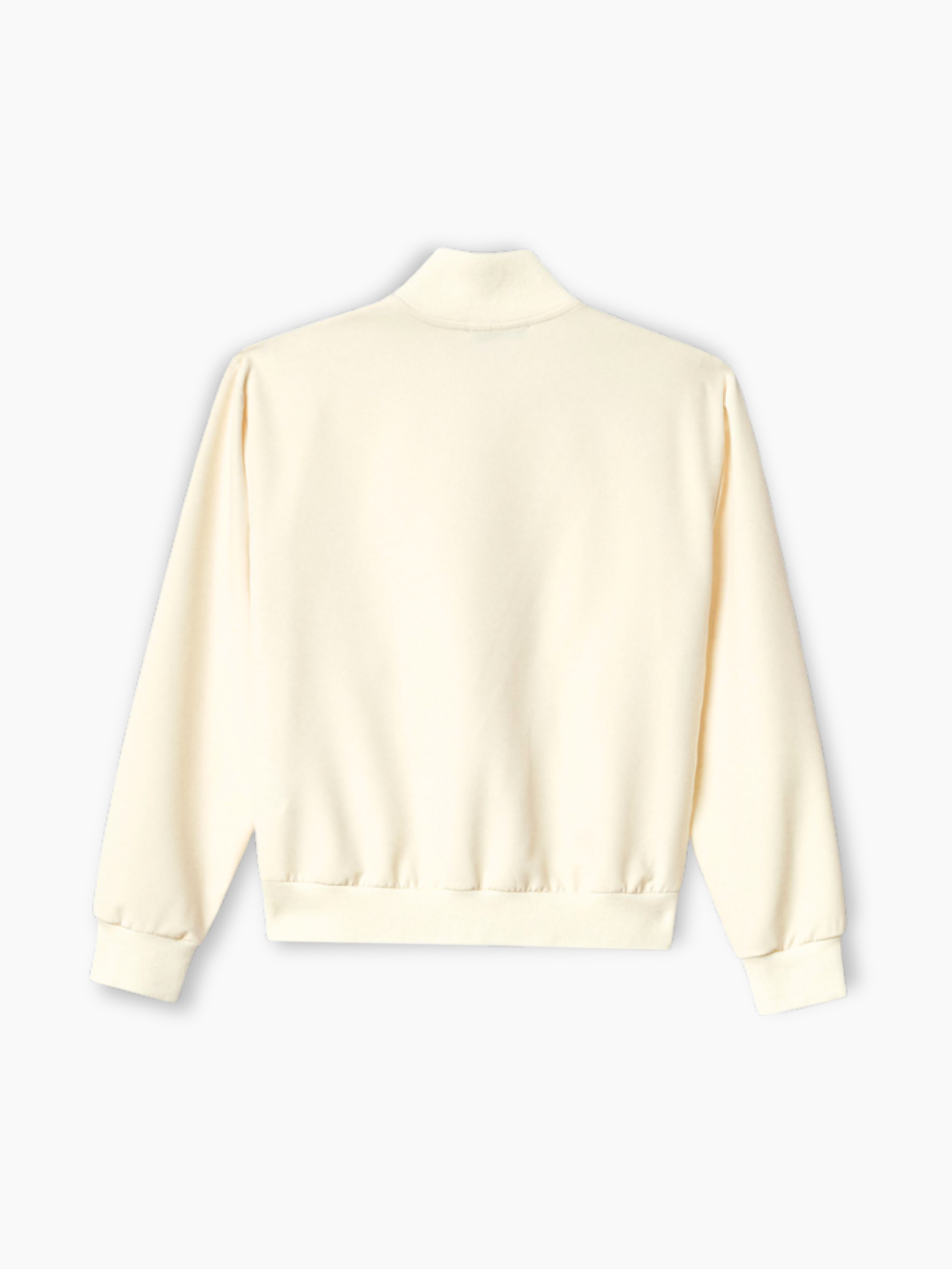 Cardigan bianco corto Hinnominate visto da dietro