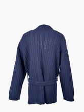 Cardigan In Maglia Con Cintura -  | Qlhype