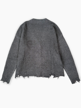 Short Grey Knit Cardigan -  | dBlank