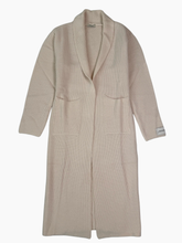 Long White Cardigan With Label -  | dBlank