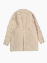 Off White Knit Cardigan -  | dBlank