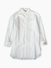 Chemisier Bianco Over In Cotone -  | dBlank