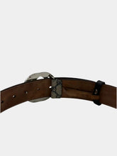 GG Supreme Canvas Monogram Belt With Logo Buckle -  | dBlank