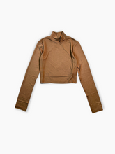 Dolcevita Crop Tortora In Viscosa - Marrone | dBlank