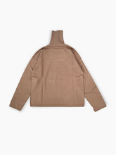 Maglia Dolcevita Tortora Con Stampa Flock - Marrone | dBlank