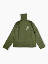 Maglia Dolcevita Salvia Con Stampa Flock - Verde | dBlank