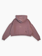 Felpa Plum Purple Con Cappuccio - viola | dBlank