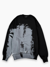 Brushstroke Black Sweater -  | dBlank