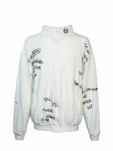 Felpa Con Scritte Nere - Bianco | Qlhype