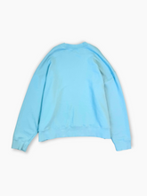 Light Blue Sweatshirt With Print -  | dBlank