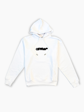 Felpa Bianca Spray Arrow Skate Hoodie -  | dBlank