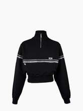 Bliss Half Zip Sweatshirt Nero - Nero | Qlhype