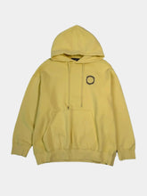 Yellow Hoodie With "23 Old Bond St. London" Print -  | dBlank