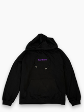 Hardcore Embroidered Hoodie - Nero | Qlhype