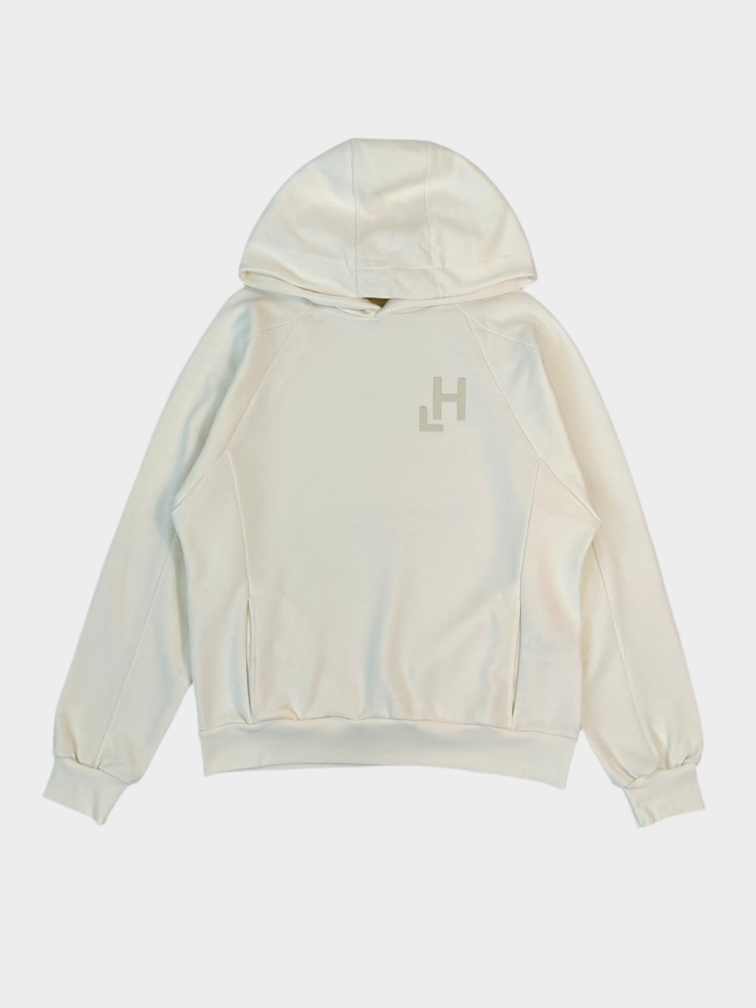 felpa Hinnominate, felpa bianca con cappuccio, felpa cotone uomo, streetwear Hinnominate, felpa logo frontale
