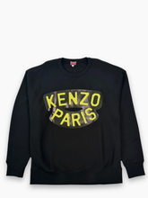 Felpa Girocollo Oversize Nera In Cotone -  | dBlank