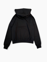 Black Hoodie with Nylon Pocket -  | dBlank