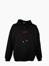 Hotline Embroidered Hoodie - Nero | Qlhype
