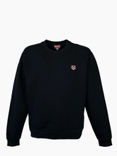 Felpa Ricamo Lucky Tiger - NERO | Qlhype