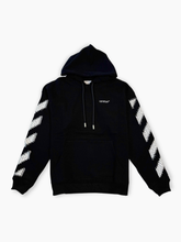 Felpa Nera Pixel Diag Skate Crewneck - Nero | dBlank