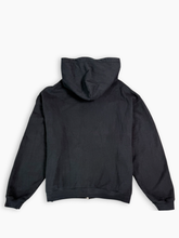 Felpa nera Zip Hoodie - Nero | dBlank